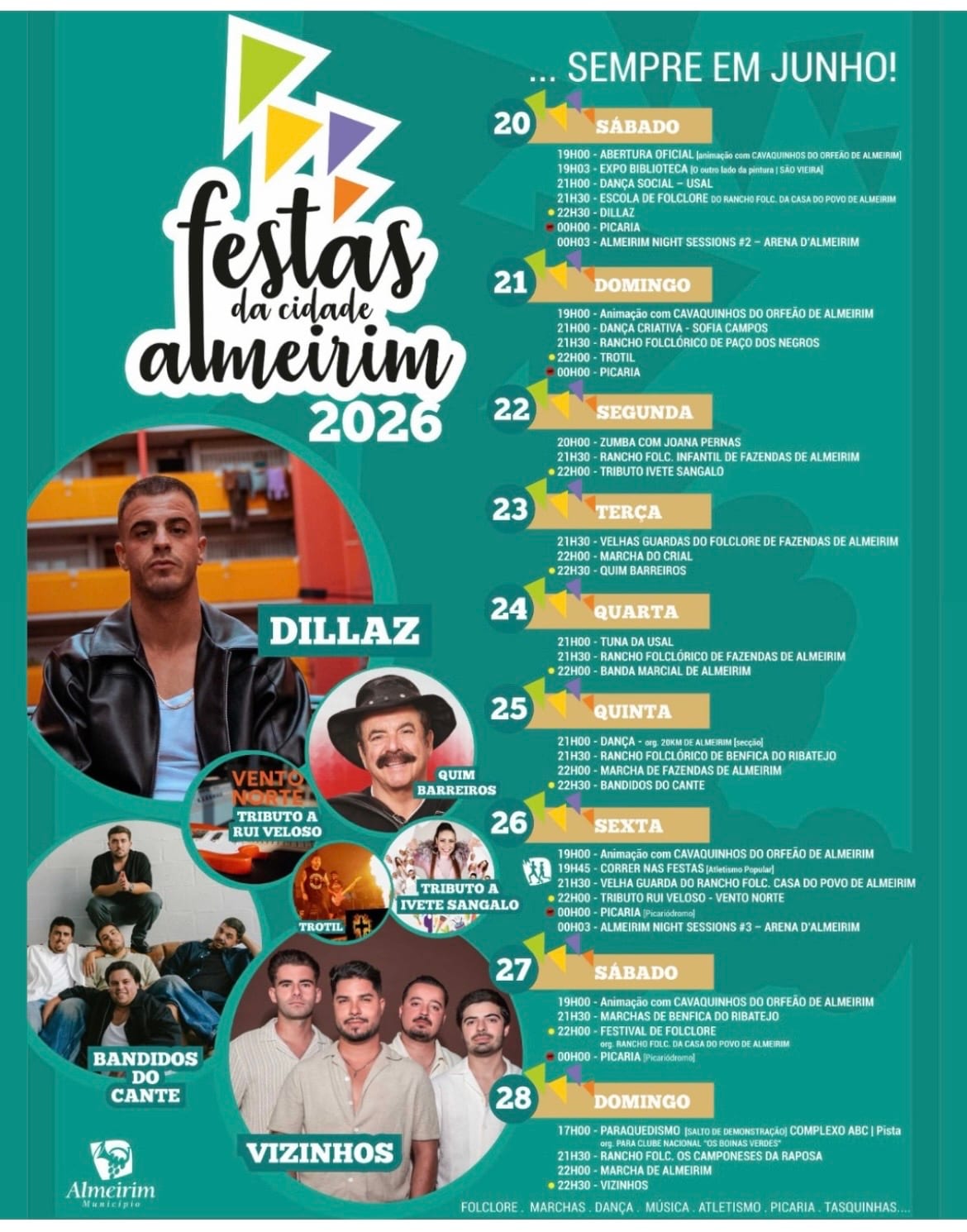 Cartaz de Festas da Cidade