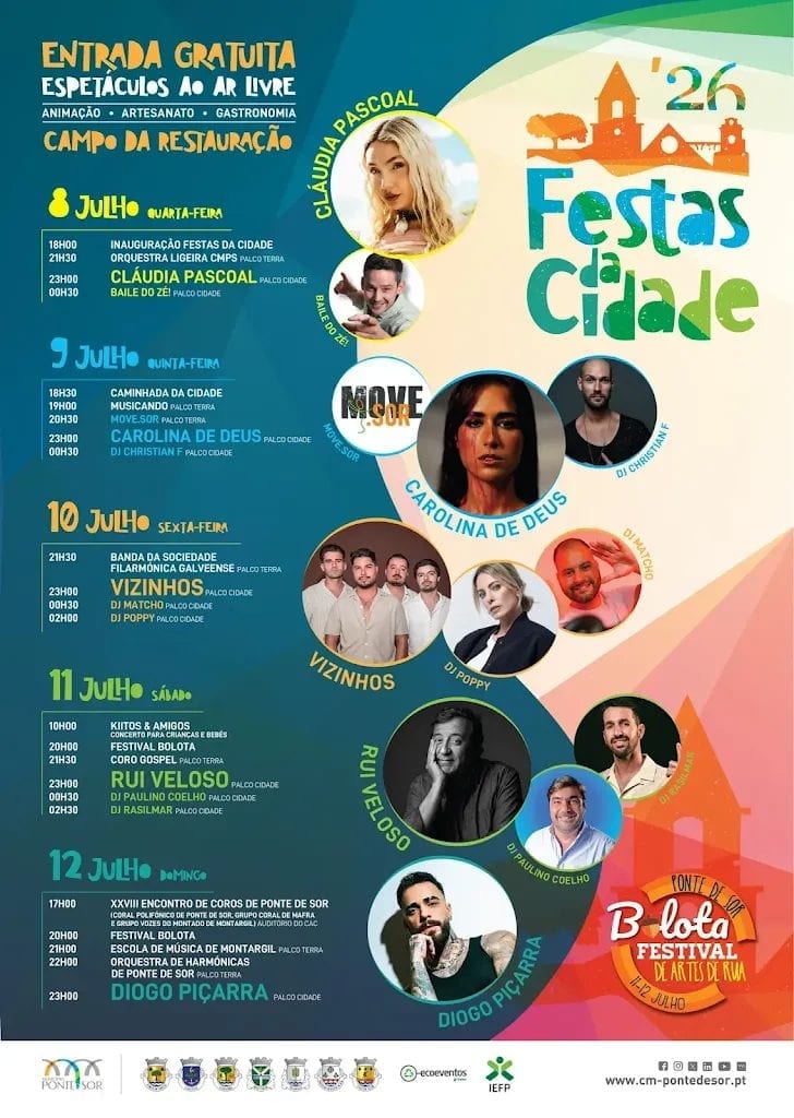 Cartaz de Festas da Cidade