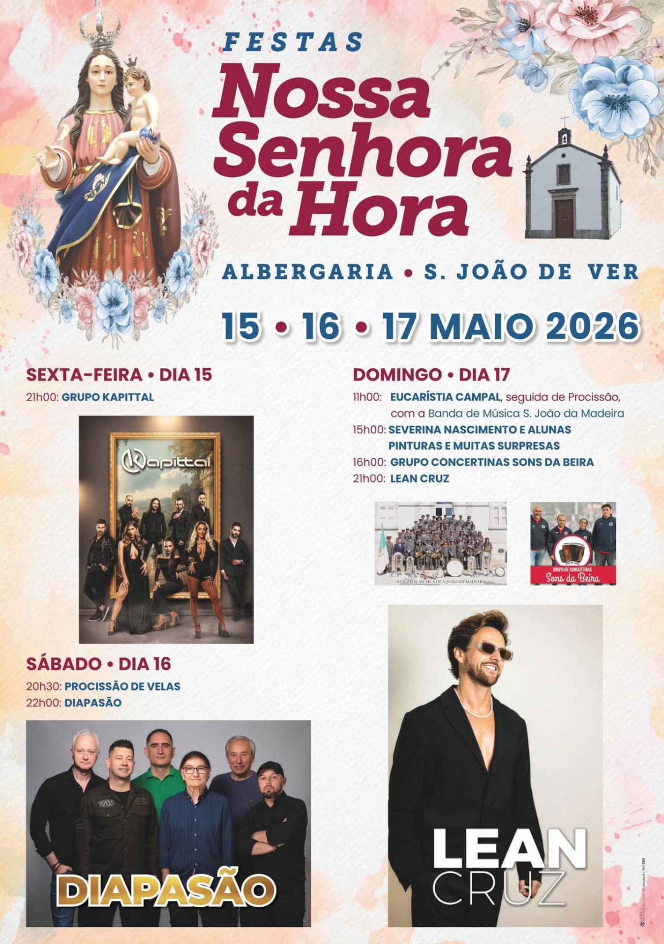 Cartaz de Festas da N.ª Sr.ª da Hora