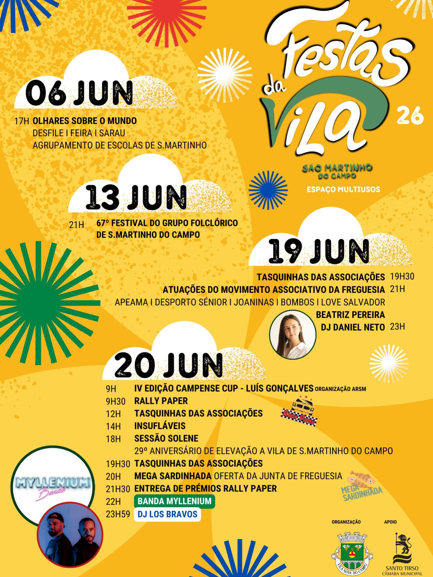 Cartaz de Festas da Vila
