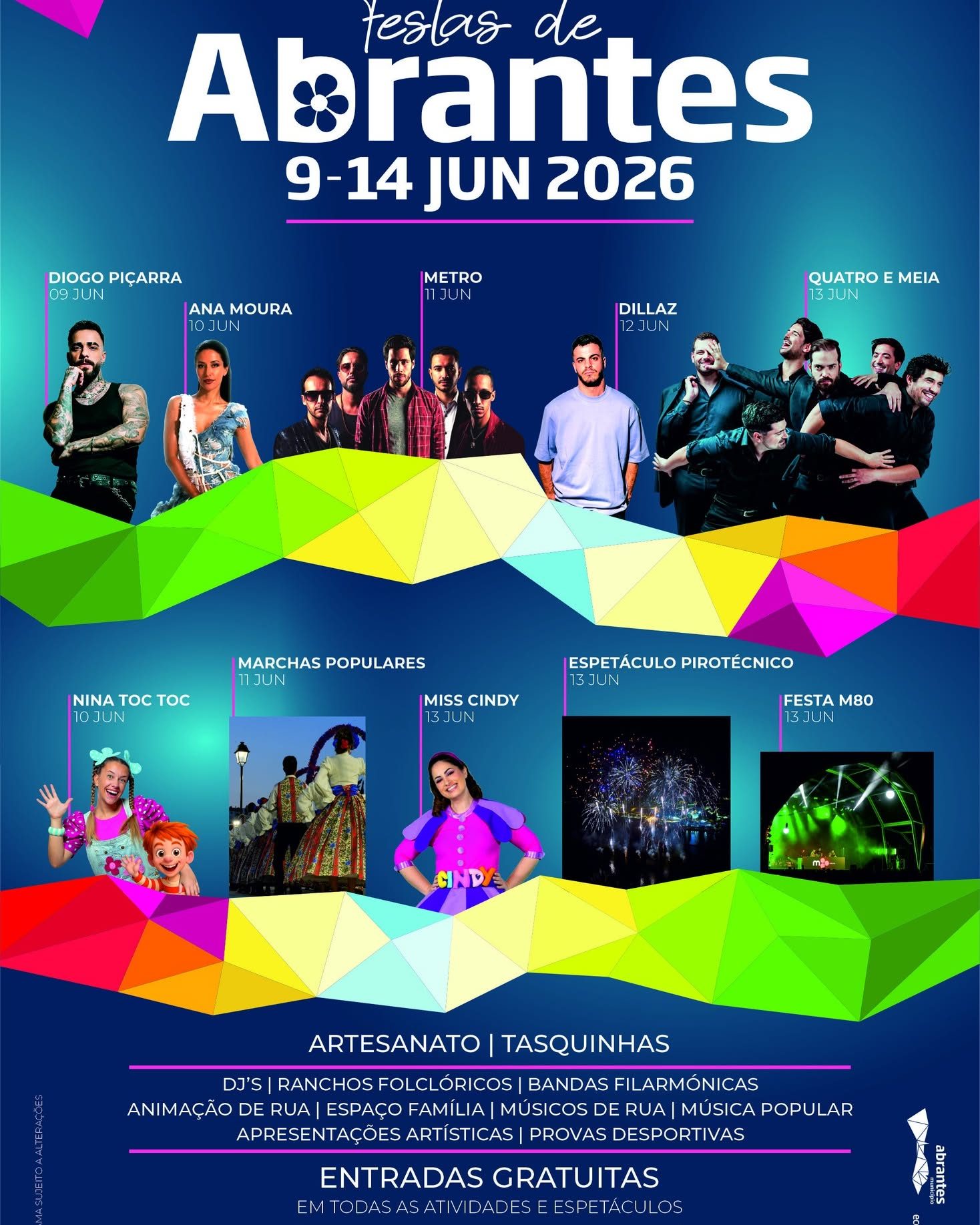 Cartaz de Festas de Abrantes