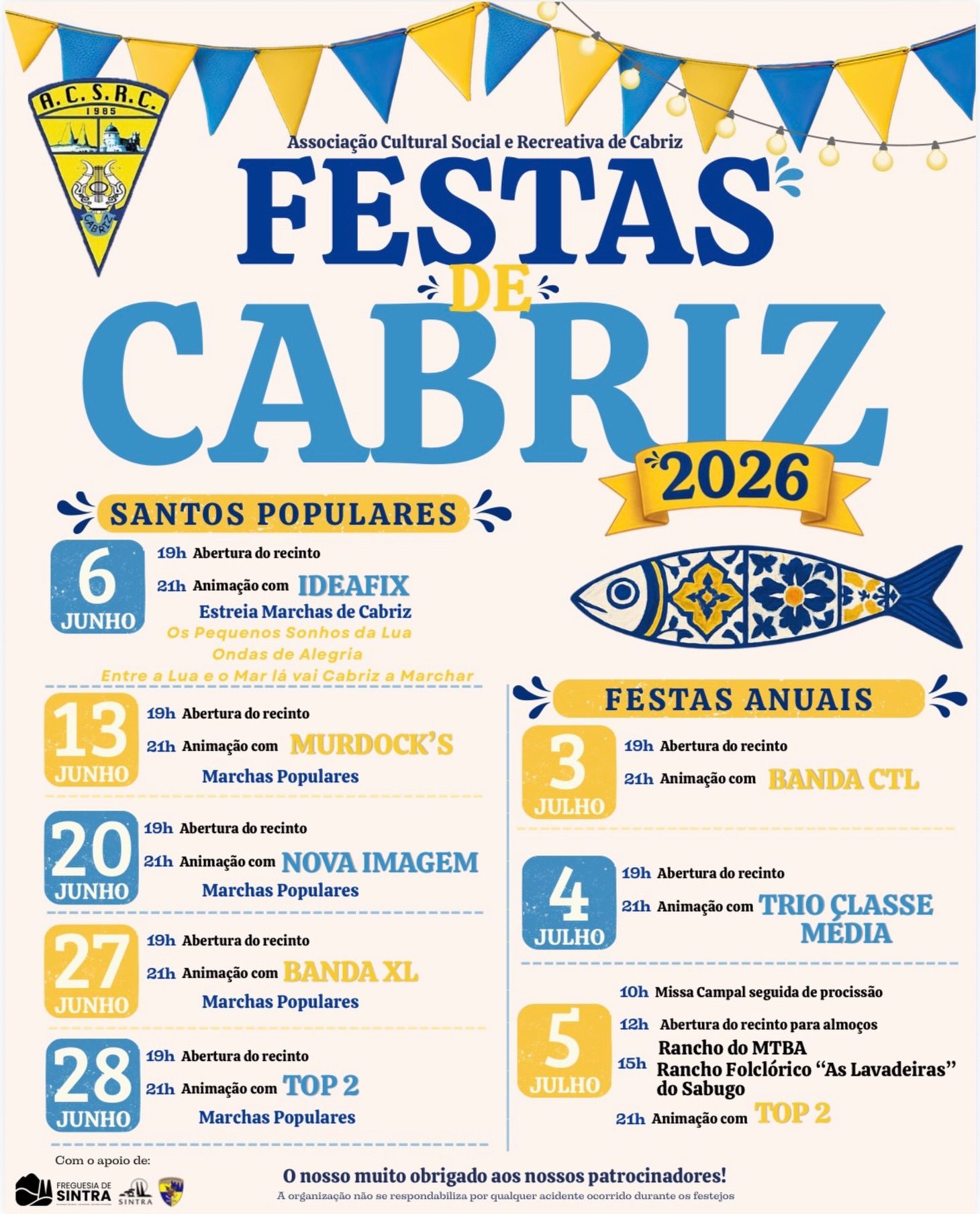 Cartaz de Festas de Cabriz