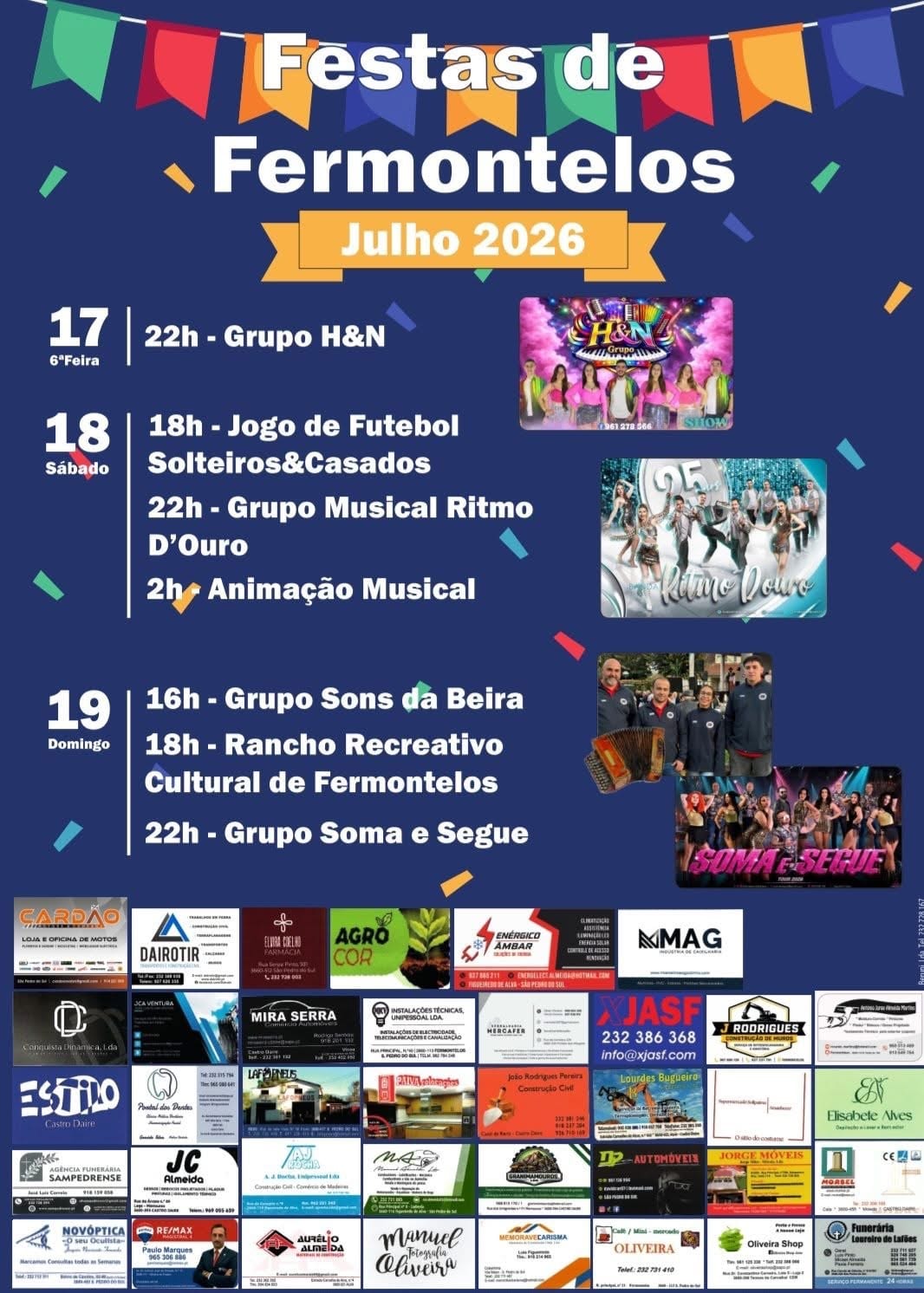 Cartaz de Festas de Fermontelos