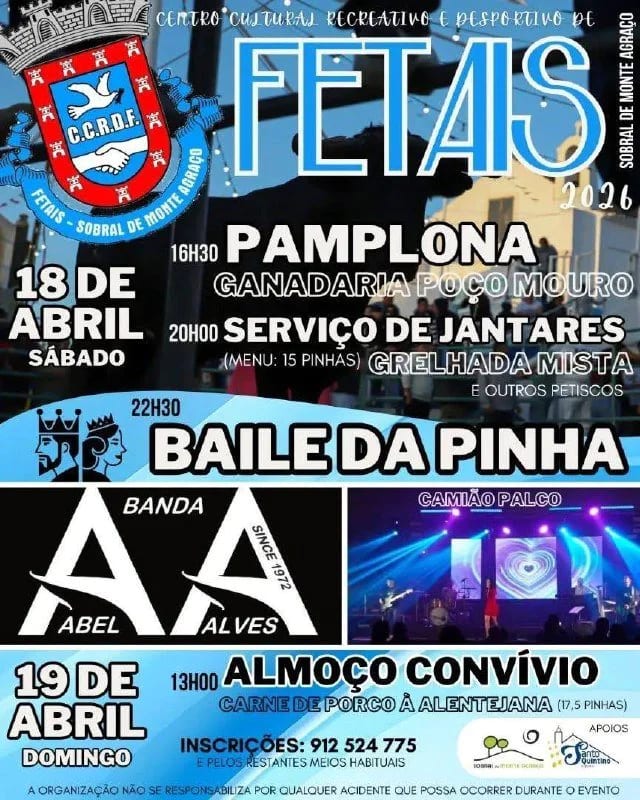 Cartaz de Festas de Fetais