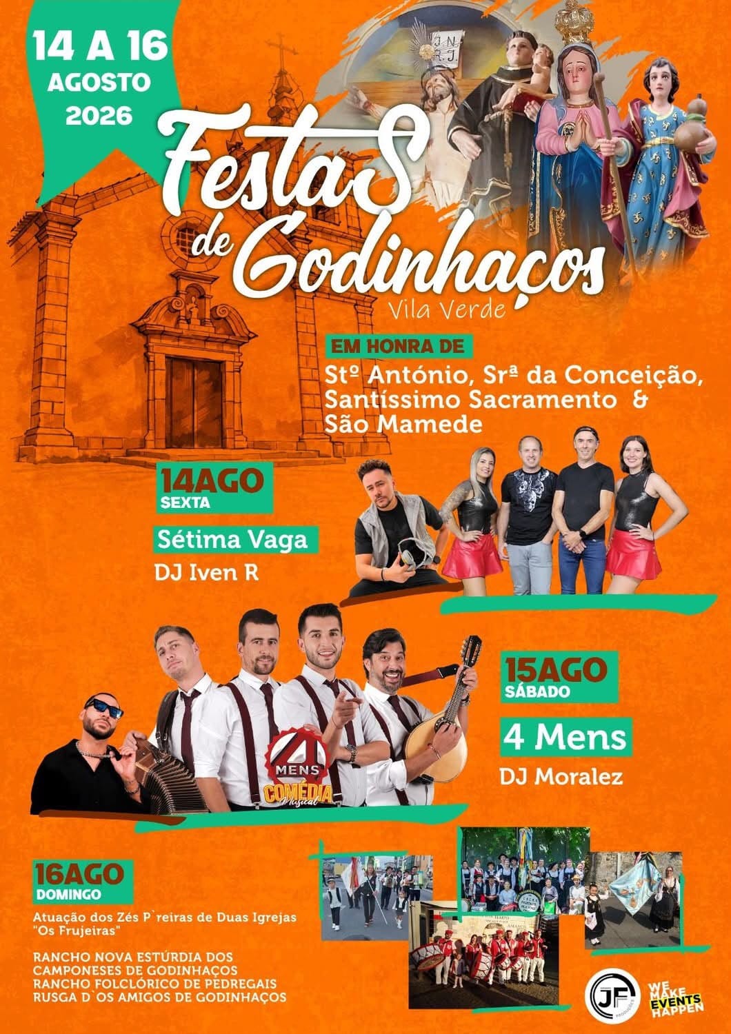 Cartaz de Festas de Godinhaços