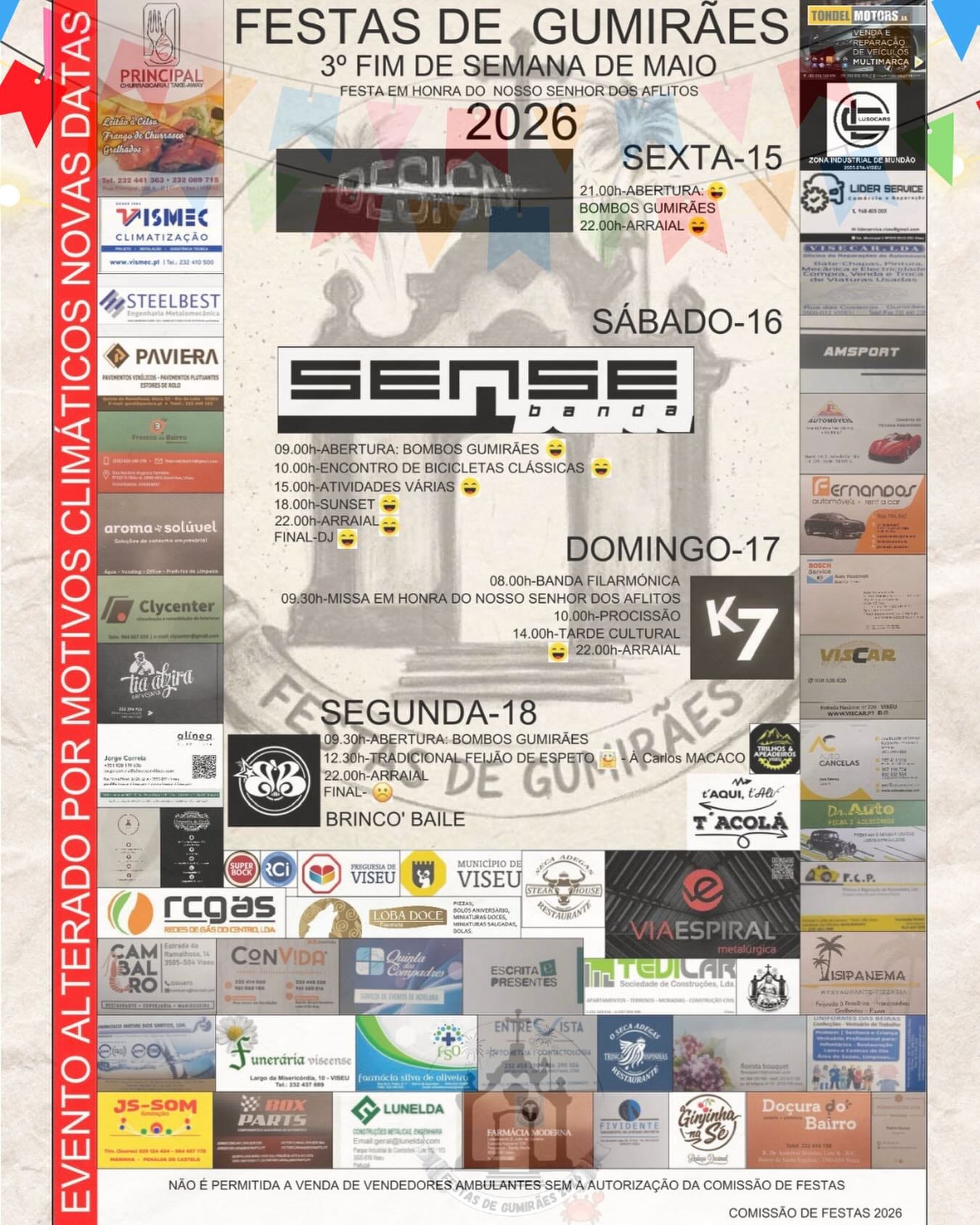 Cartaz de Festas de Gumirães
