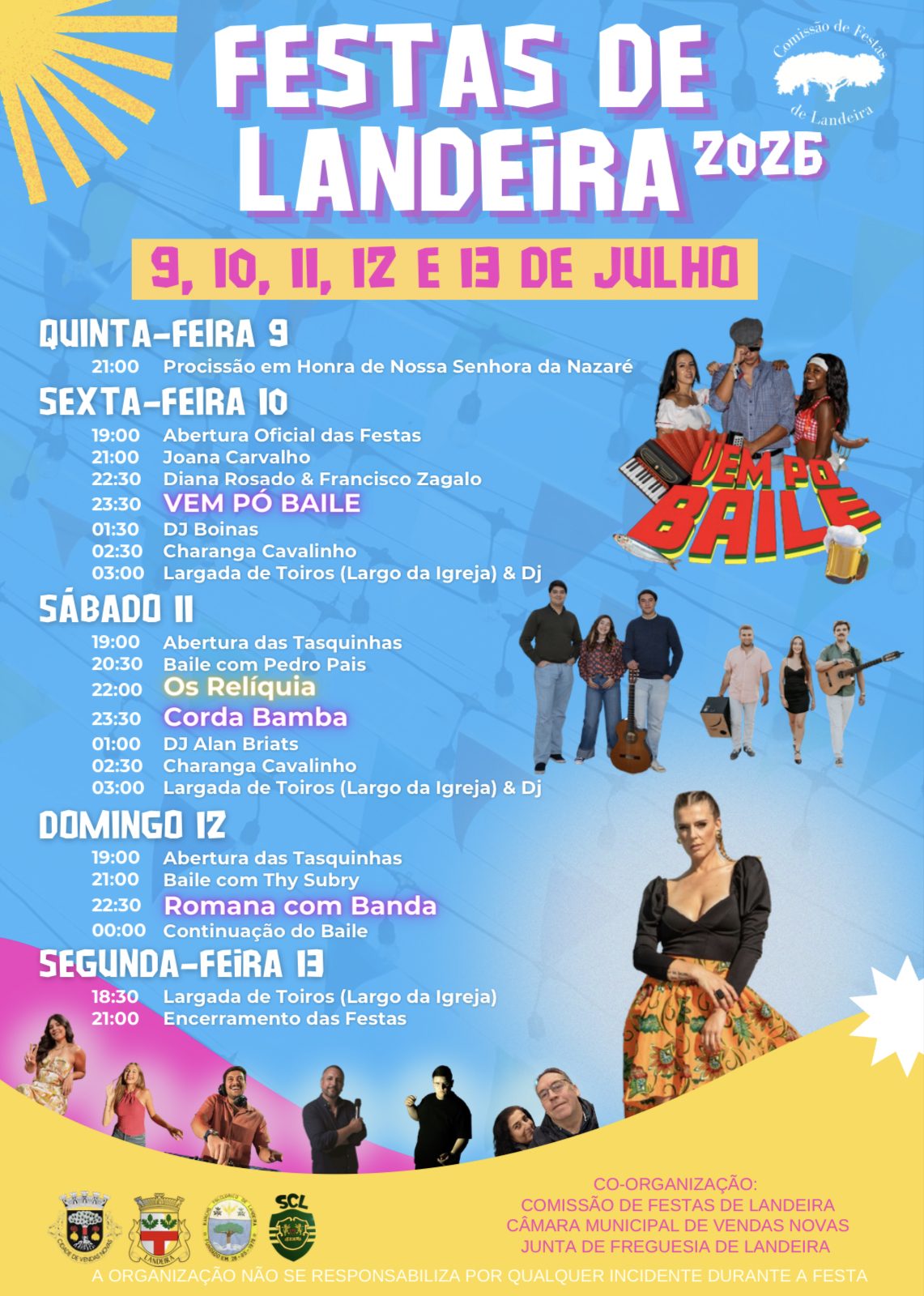 Cartaz de Festas de Landeira