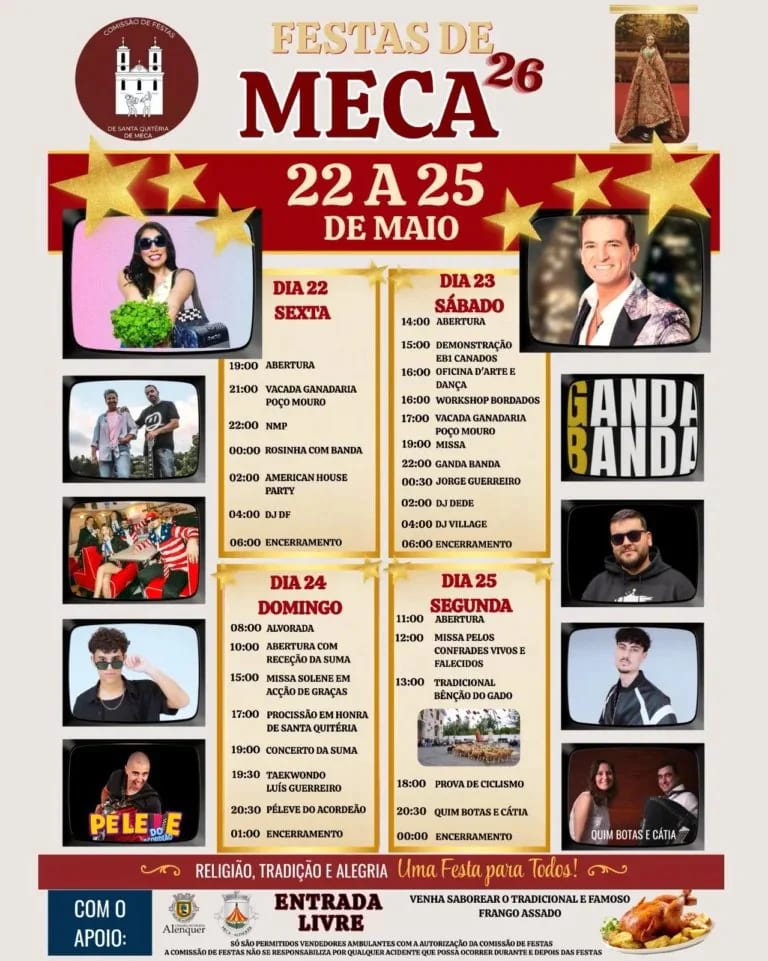 Cartaz de Festas de Meca