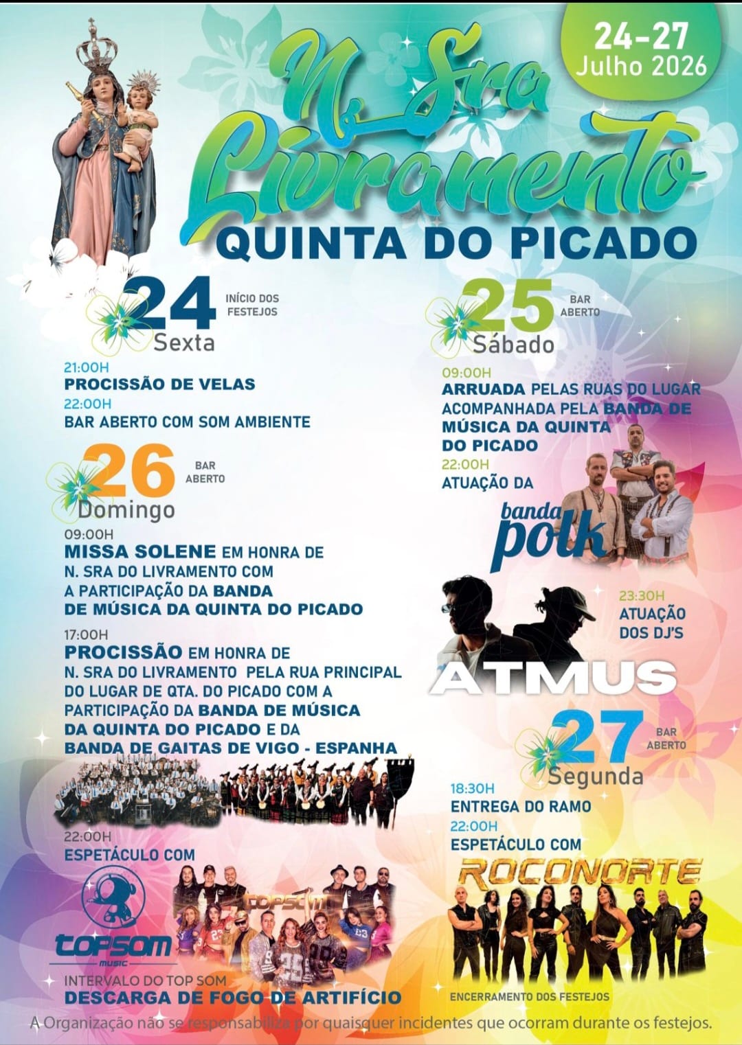 Cartaz de Festas de N.ª Sr.ª do Livramento