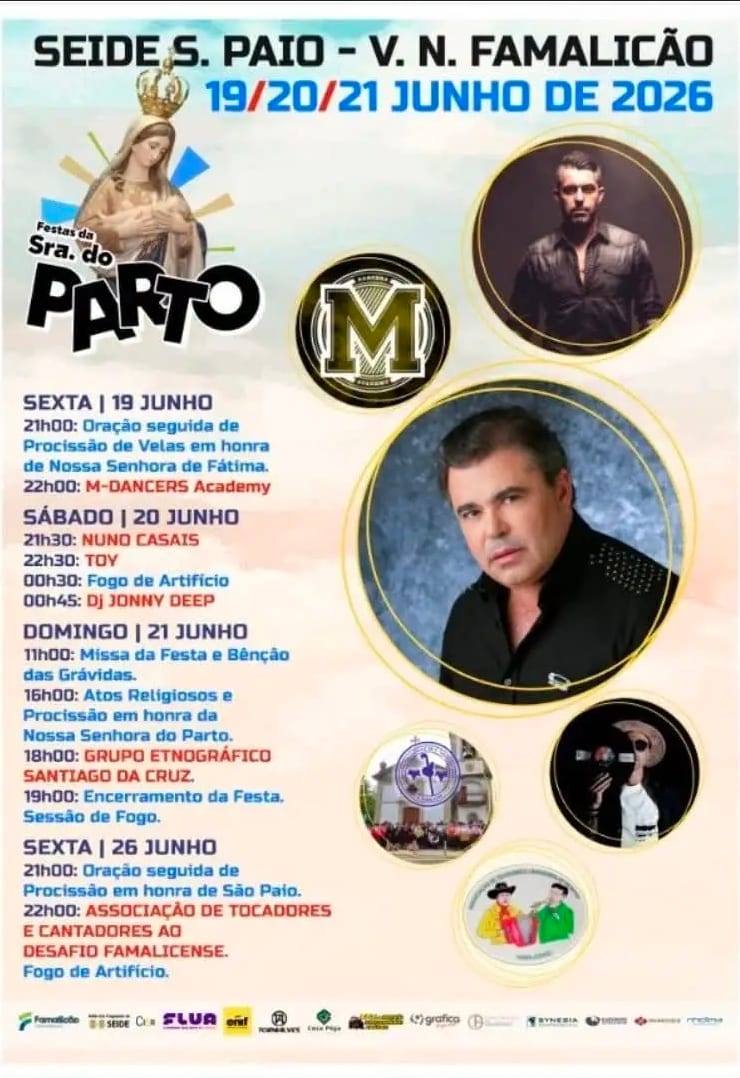 Cartaz de Festas de N.ª Sr.ª do Parto