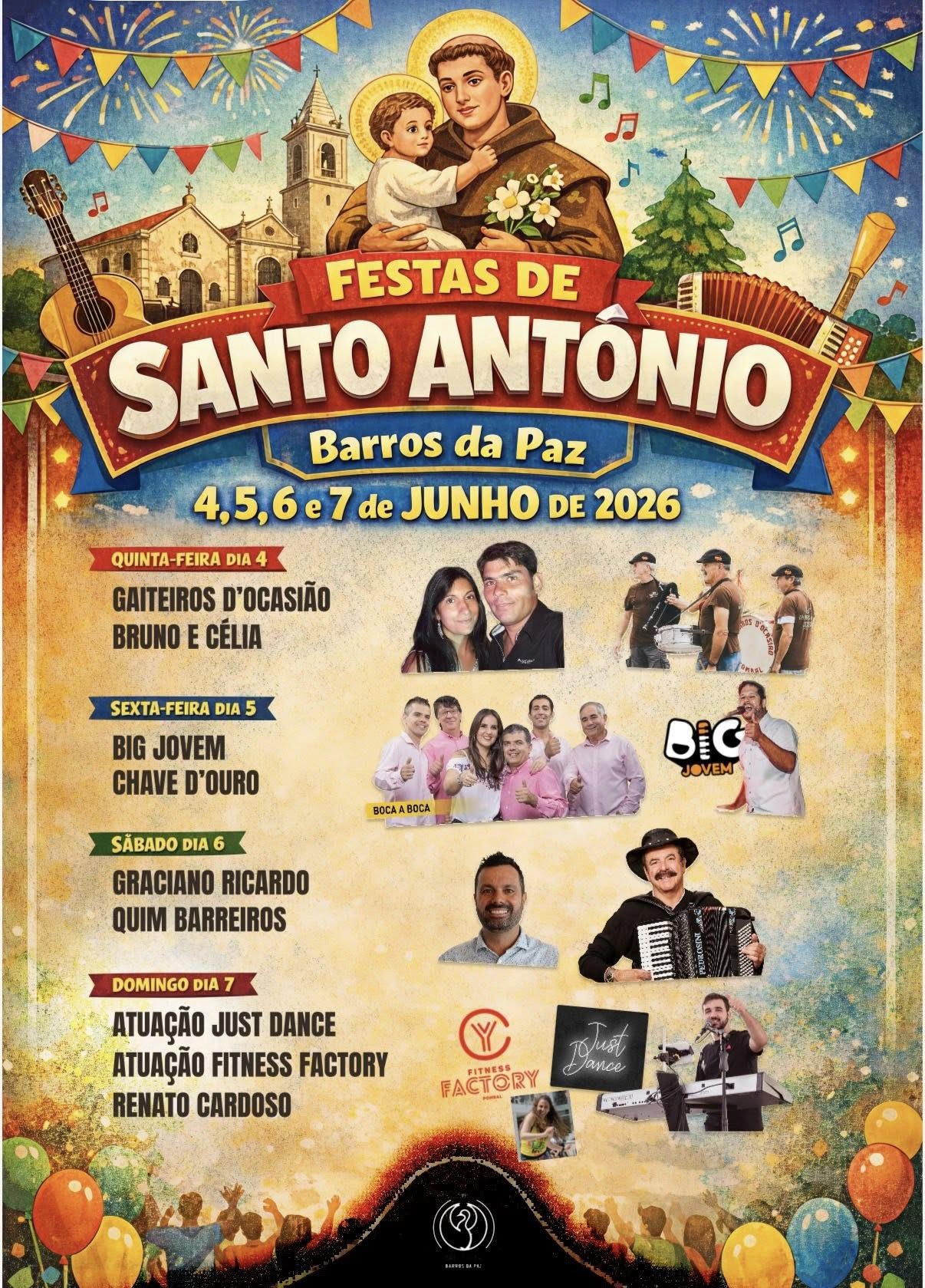 Cartaz de Festas de S. António