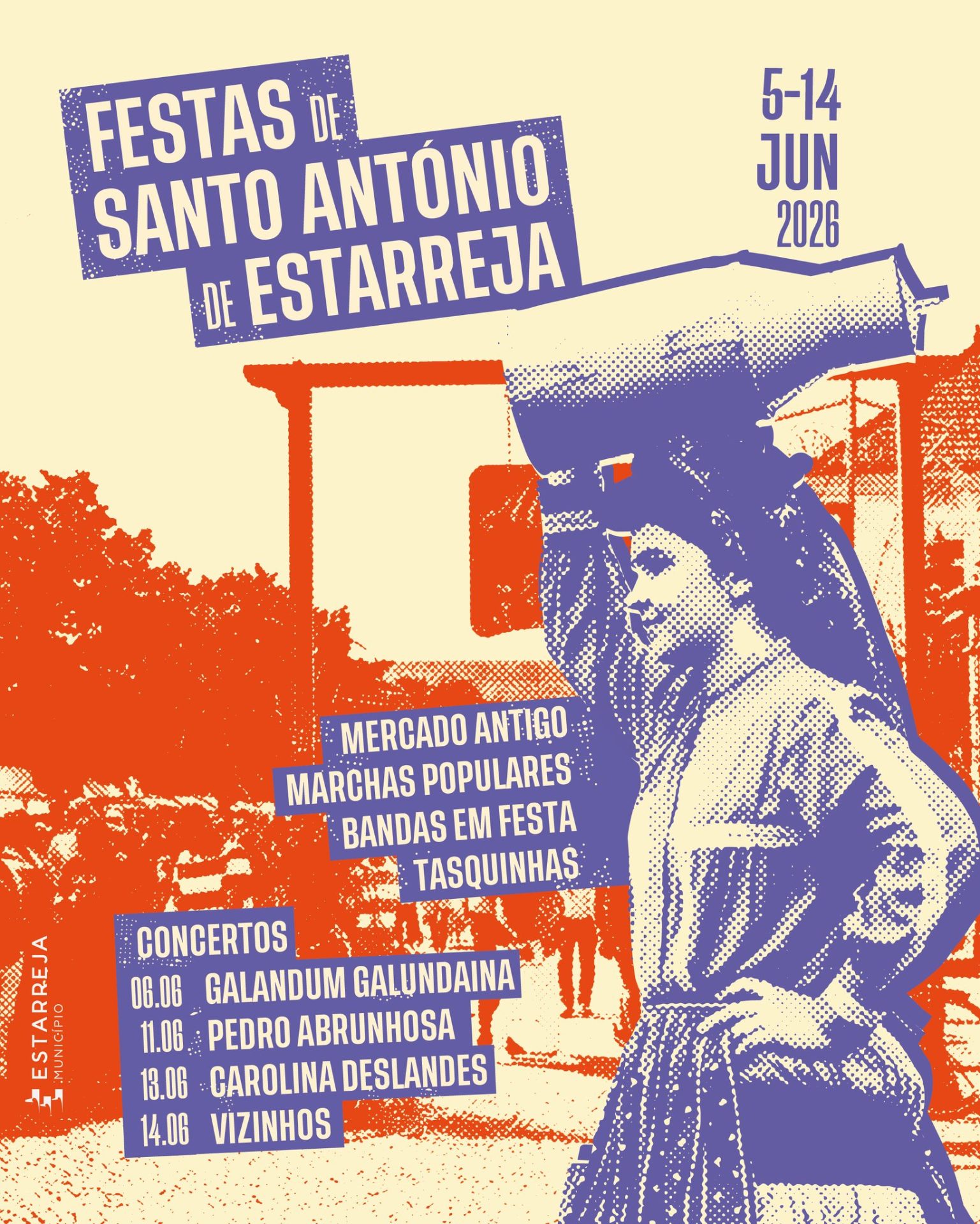 Cartaz de Festas de S. António de Estarreja
