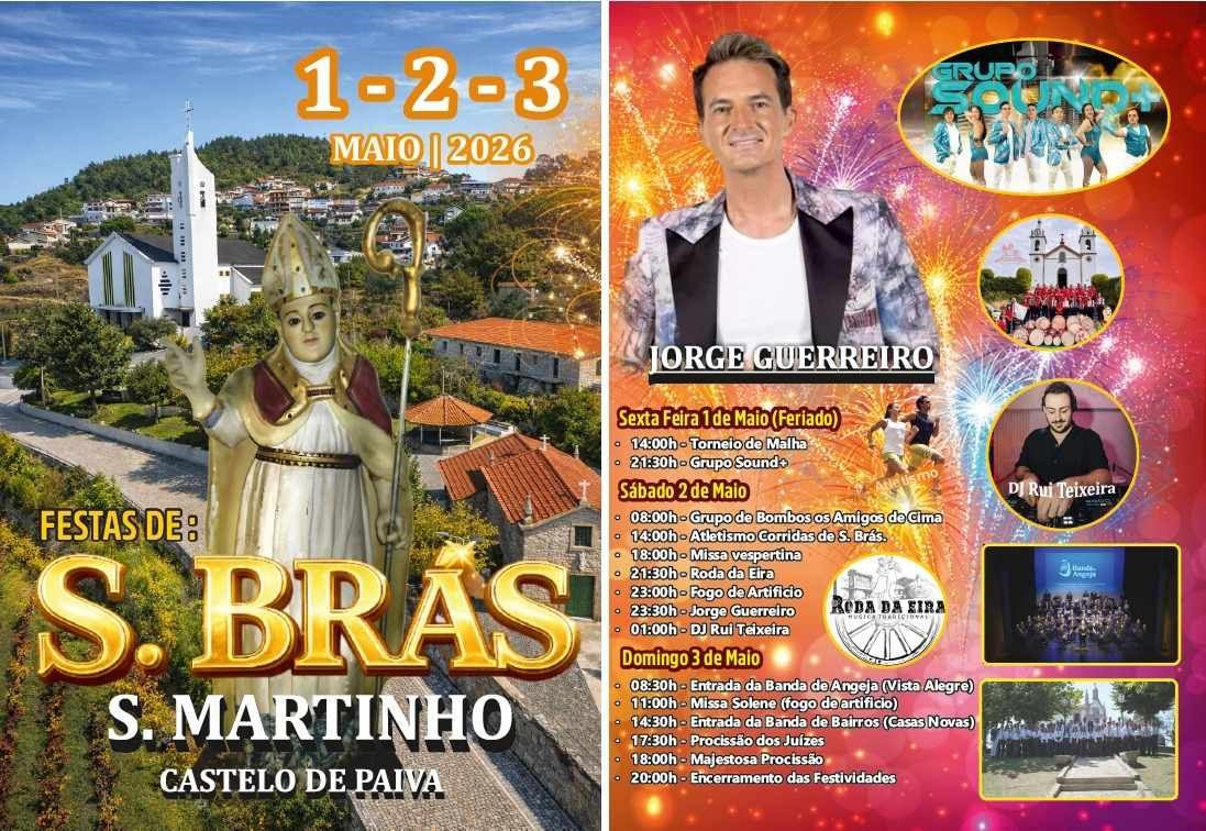 Cartaz de Festas de S. Brás