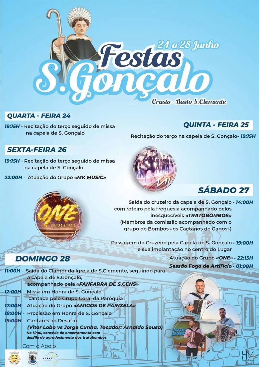Cartaz de Festas de S. Gonçalo