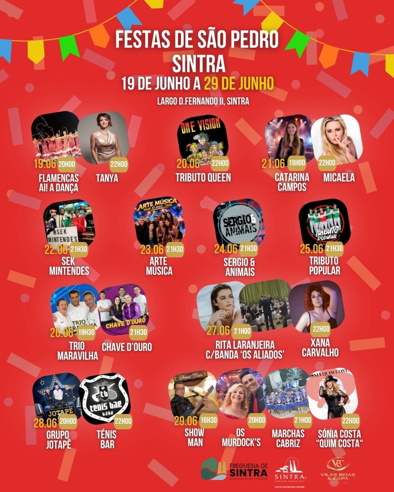 Cartaz de Festas de S. Pedro
