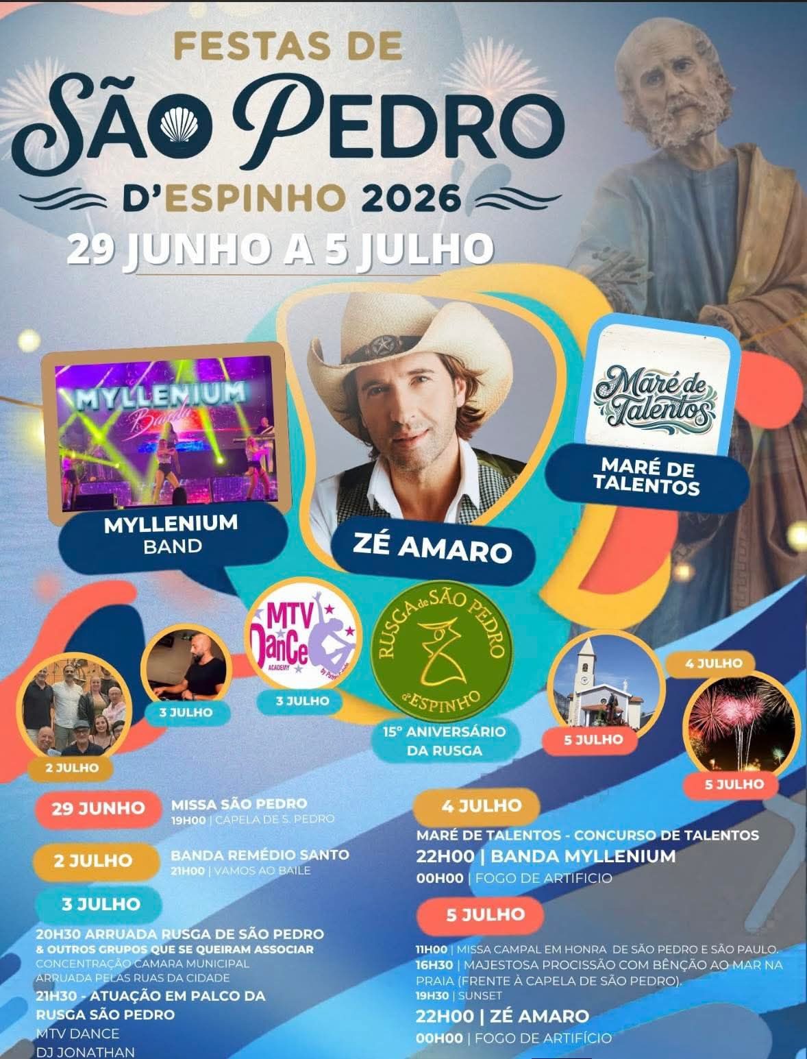 Cartaz de Festas de S. Pedro