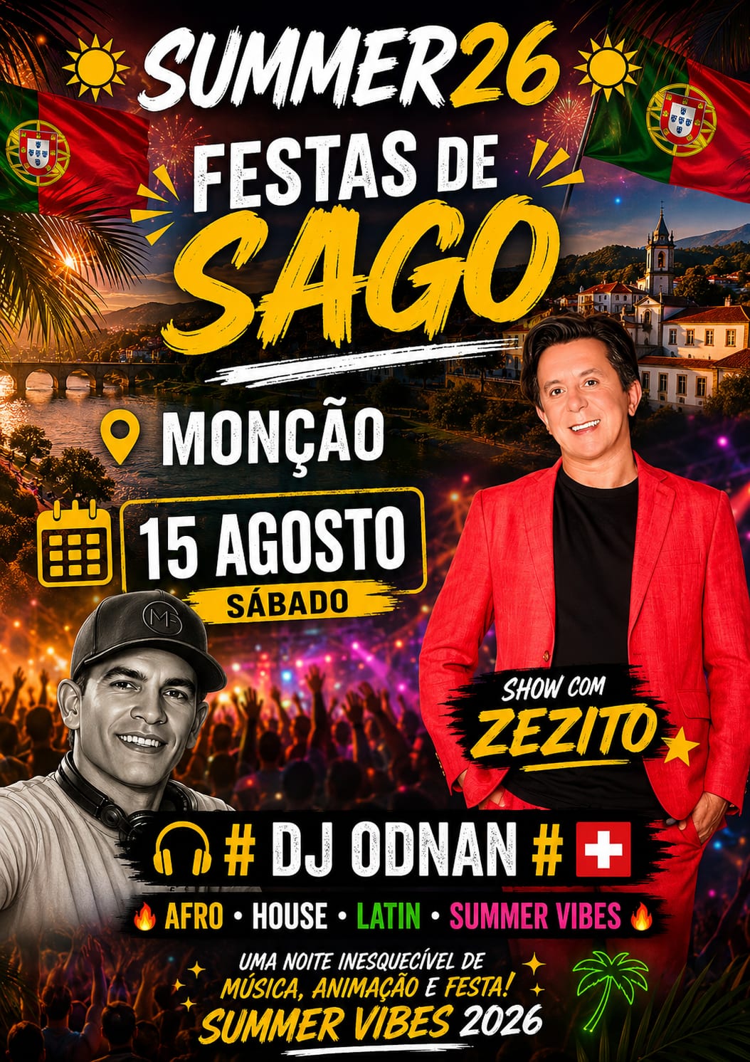 Cartaz de Festas de Sago