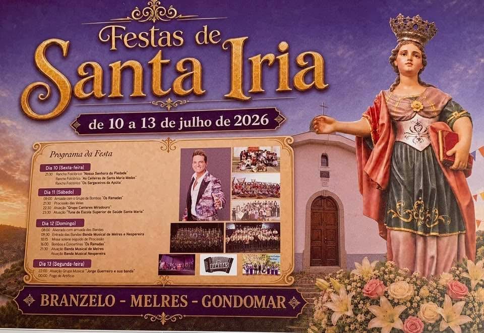 Cartaz de Festas de Santa Iria