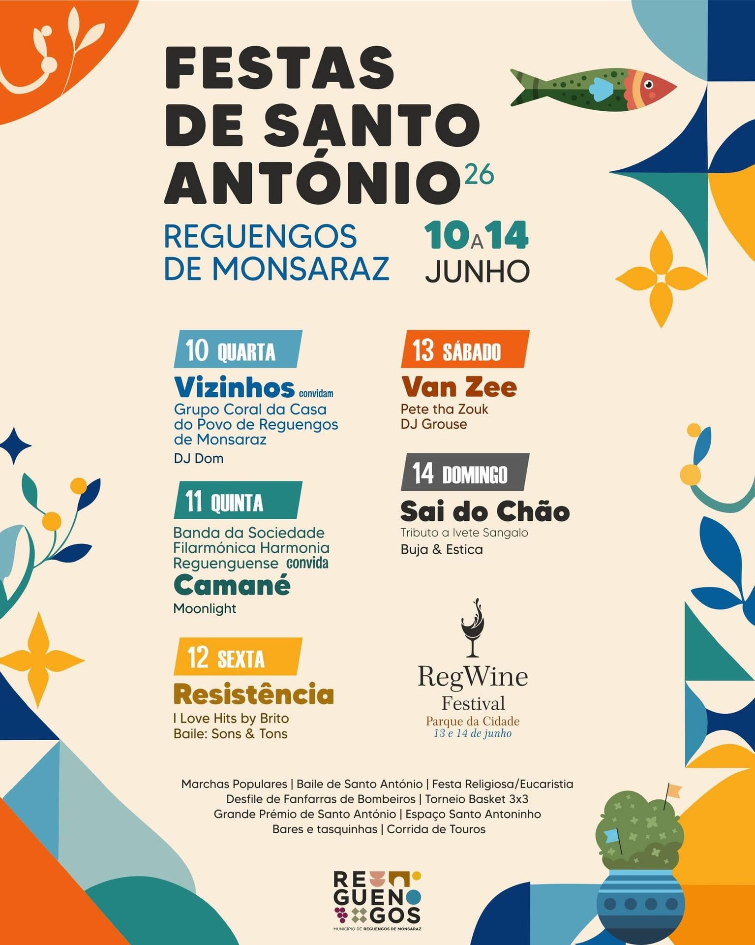 Cartaz de Festas de Santo António