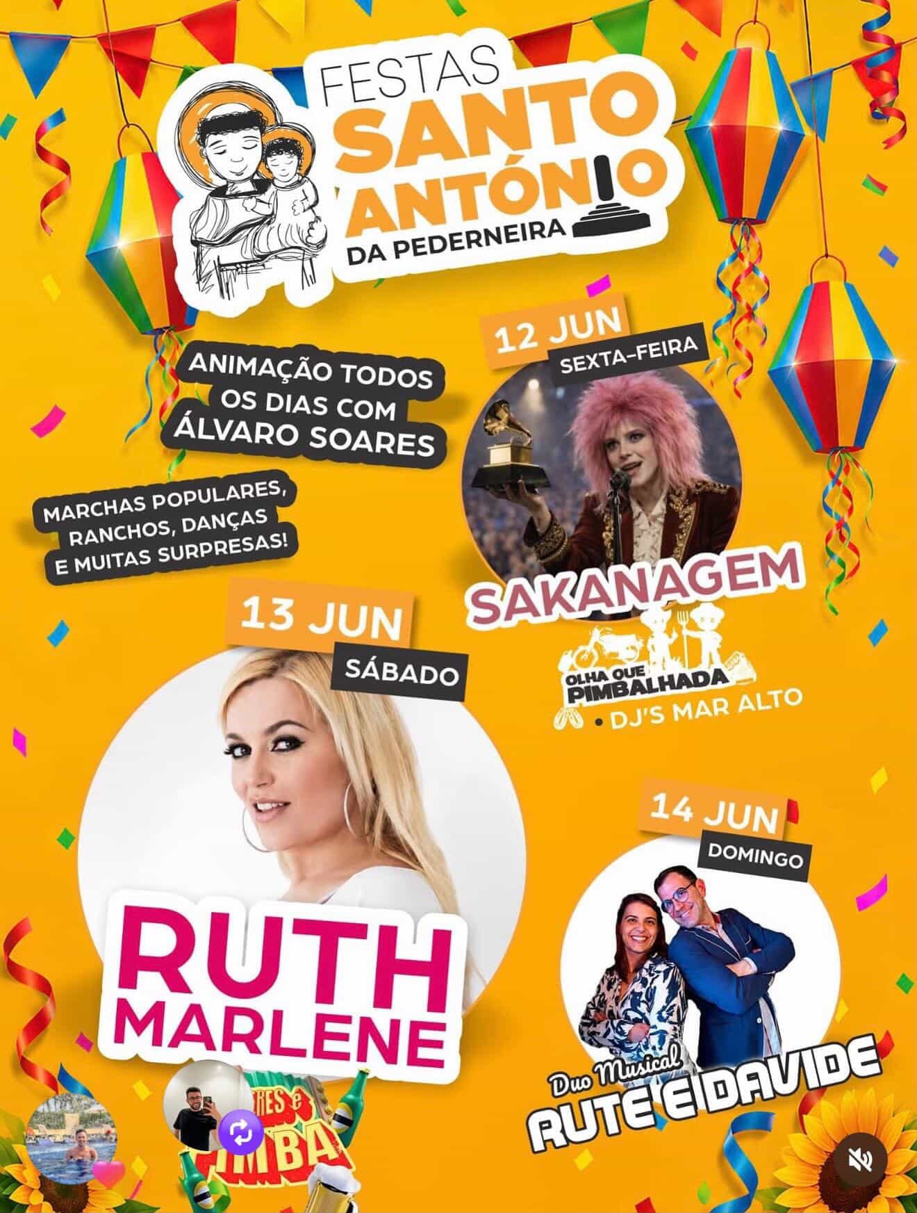 Cartaz de Festas de Santo António