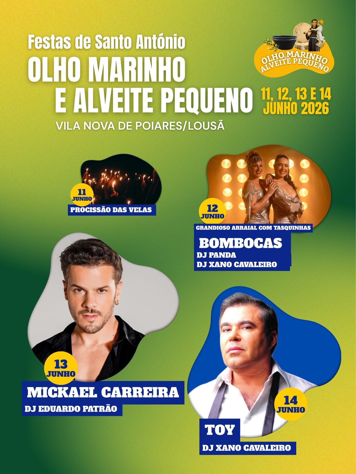 Cartaz de Festas de Santo António