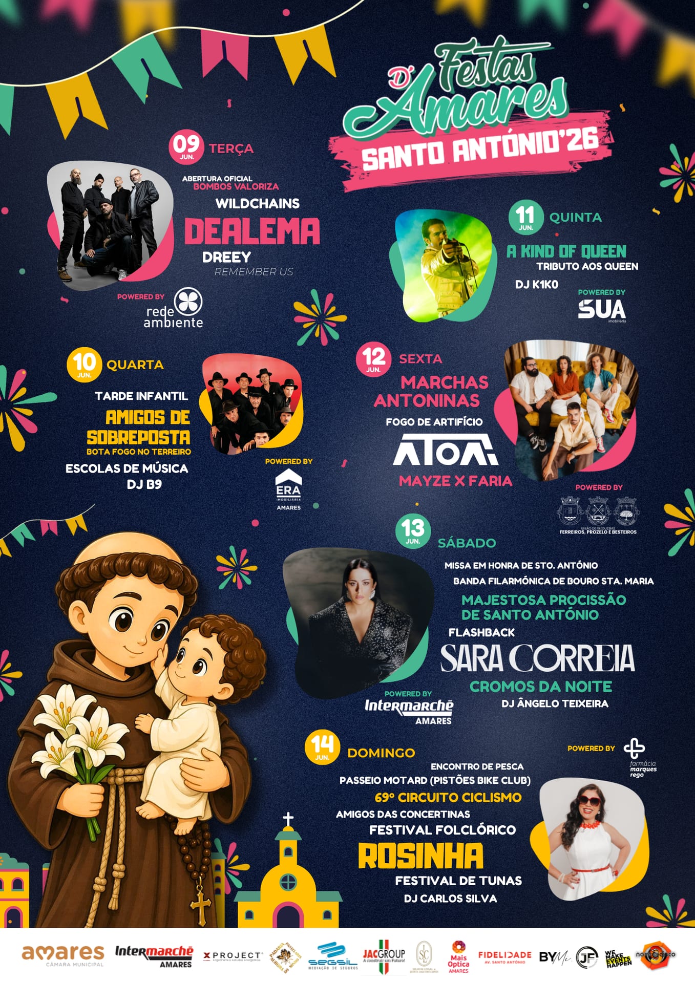 Cartaz de Festas de Santo António