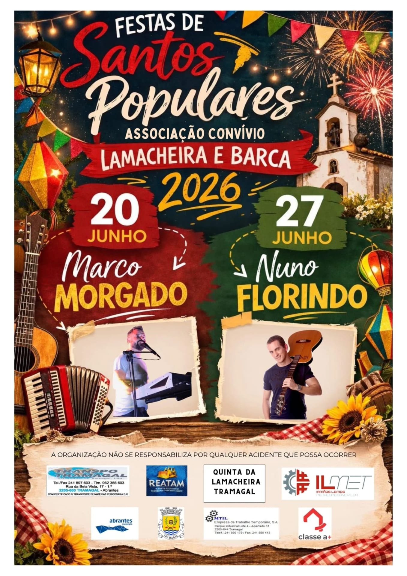 Cartaz de Festas de Santos Populares