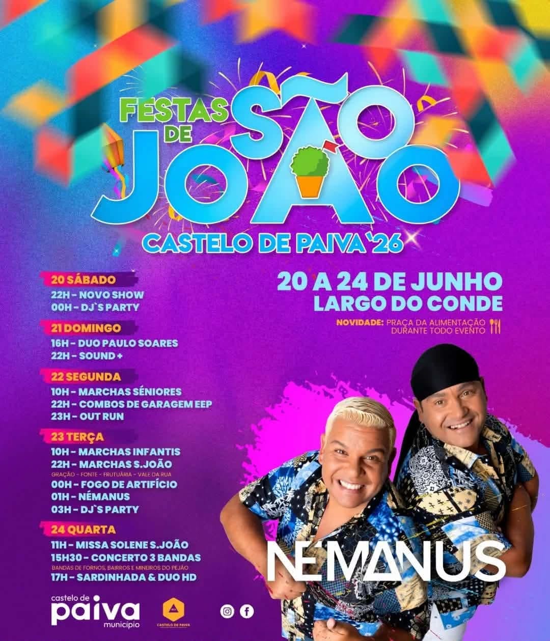 Cartaz de Festas de São João