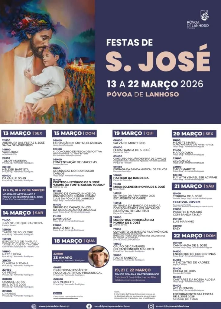 Cartaz de Festas de São José