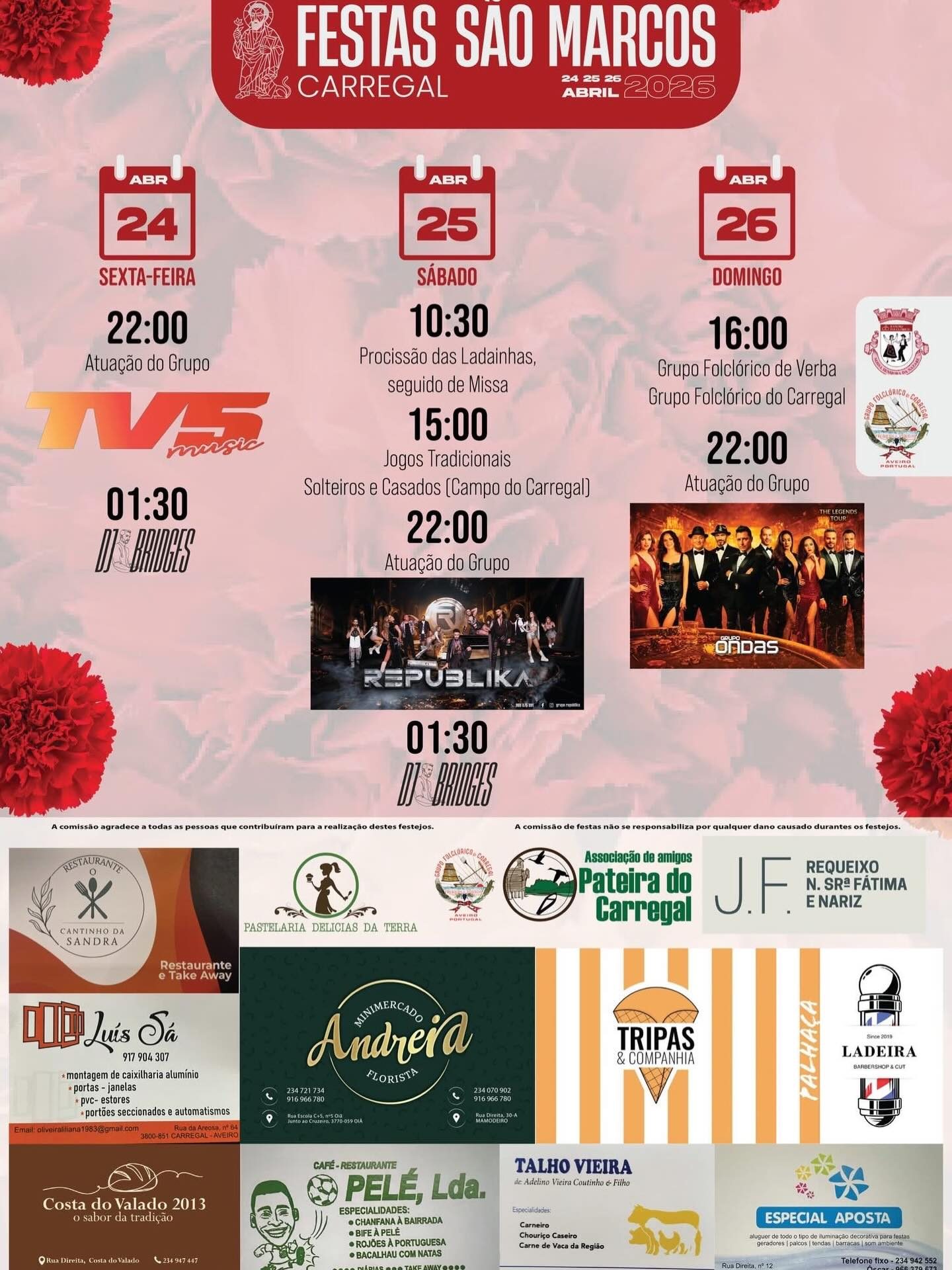 Cartaz de Festas de São Marcos