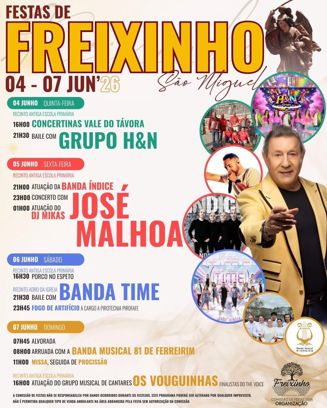 Cartaz de Festas de São Miguel
