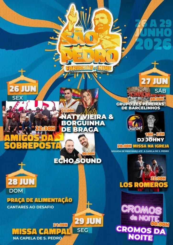 Cartaz de Festas de São Pedro