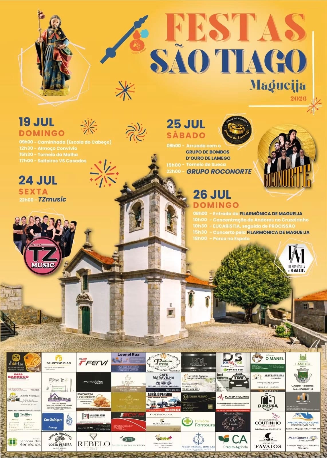 Cartaz de Festas de São Tiago