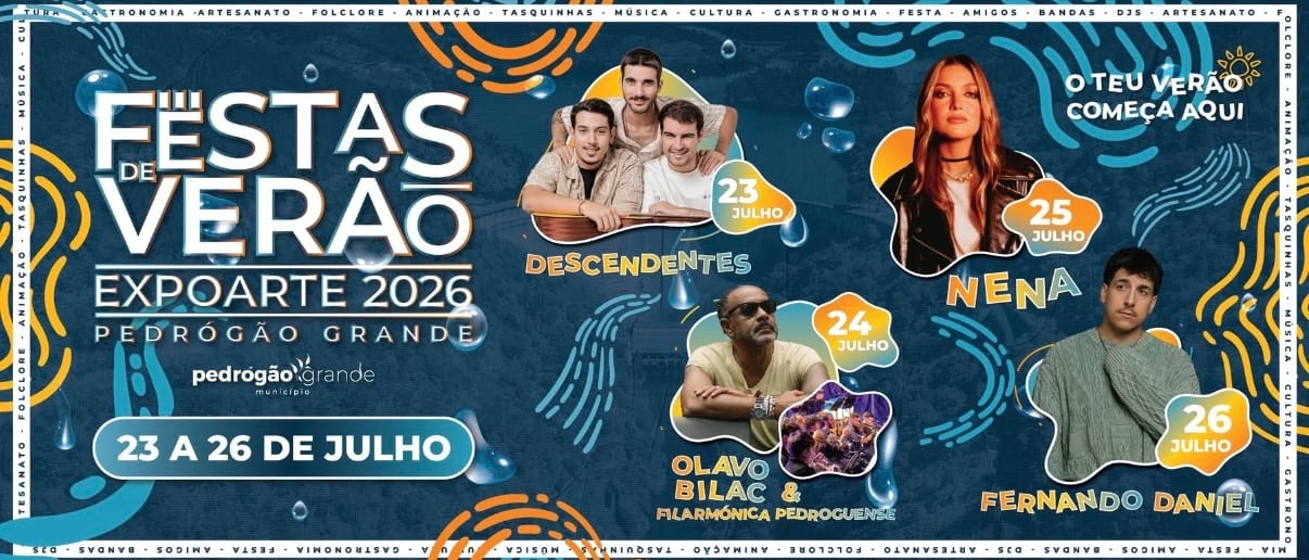 Cartaz de Festas de Verão - Expoarte