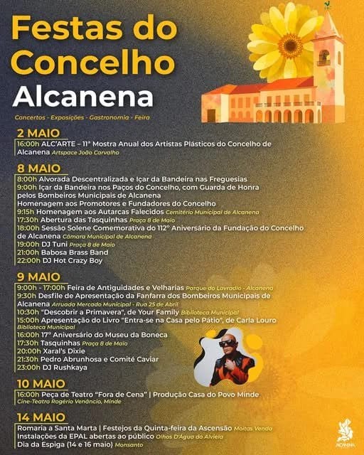 Cartaz de Festas do Concelho