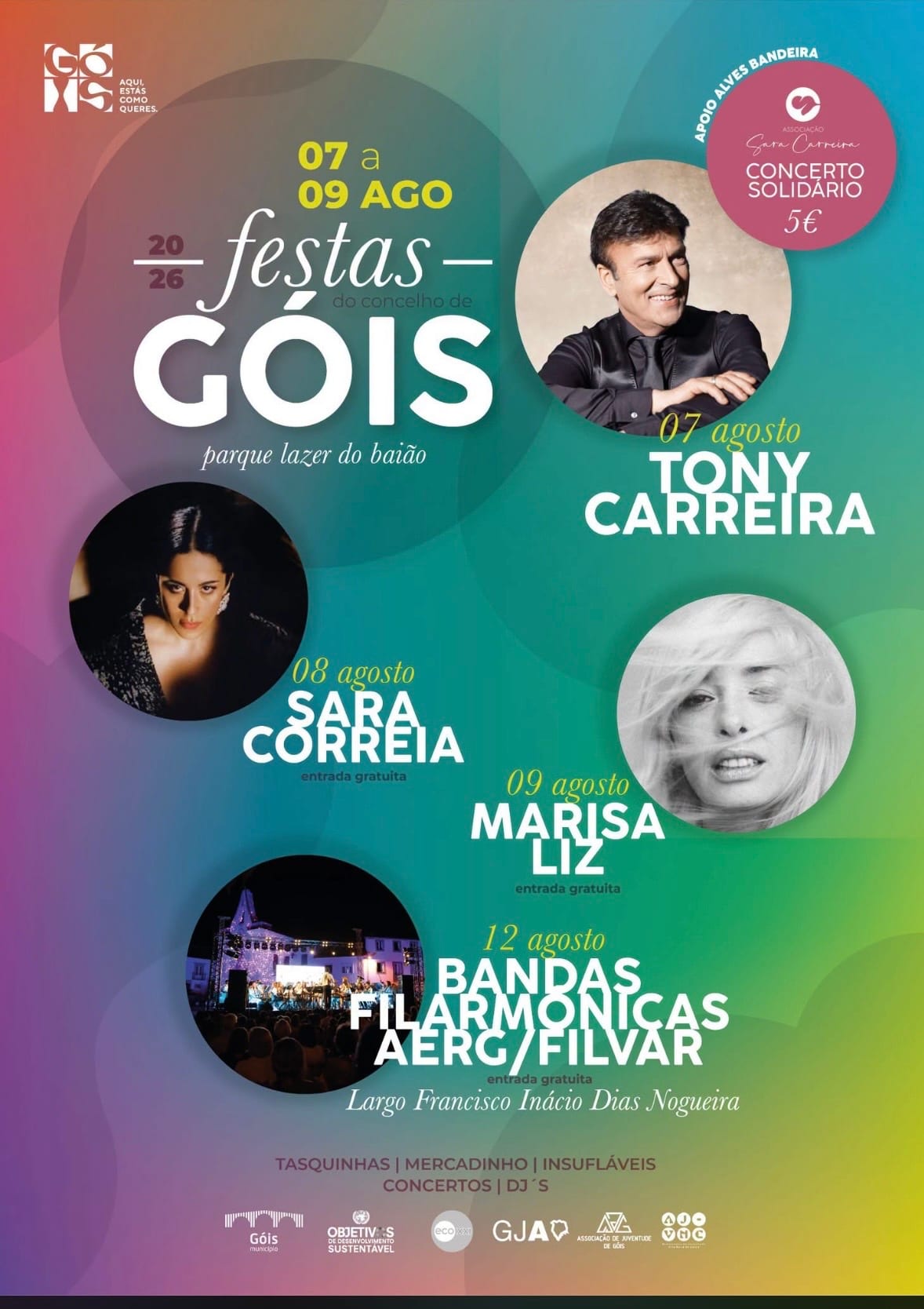 Cartaz de Festas do Concelho de Góis
