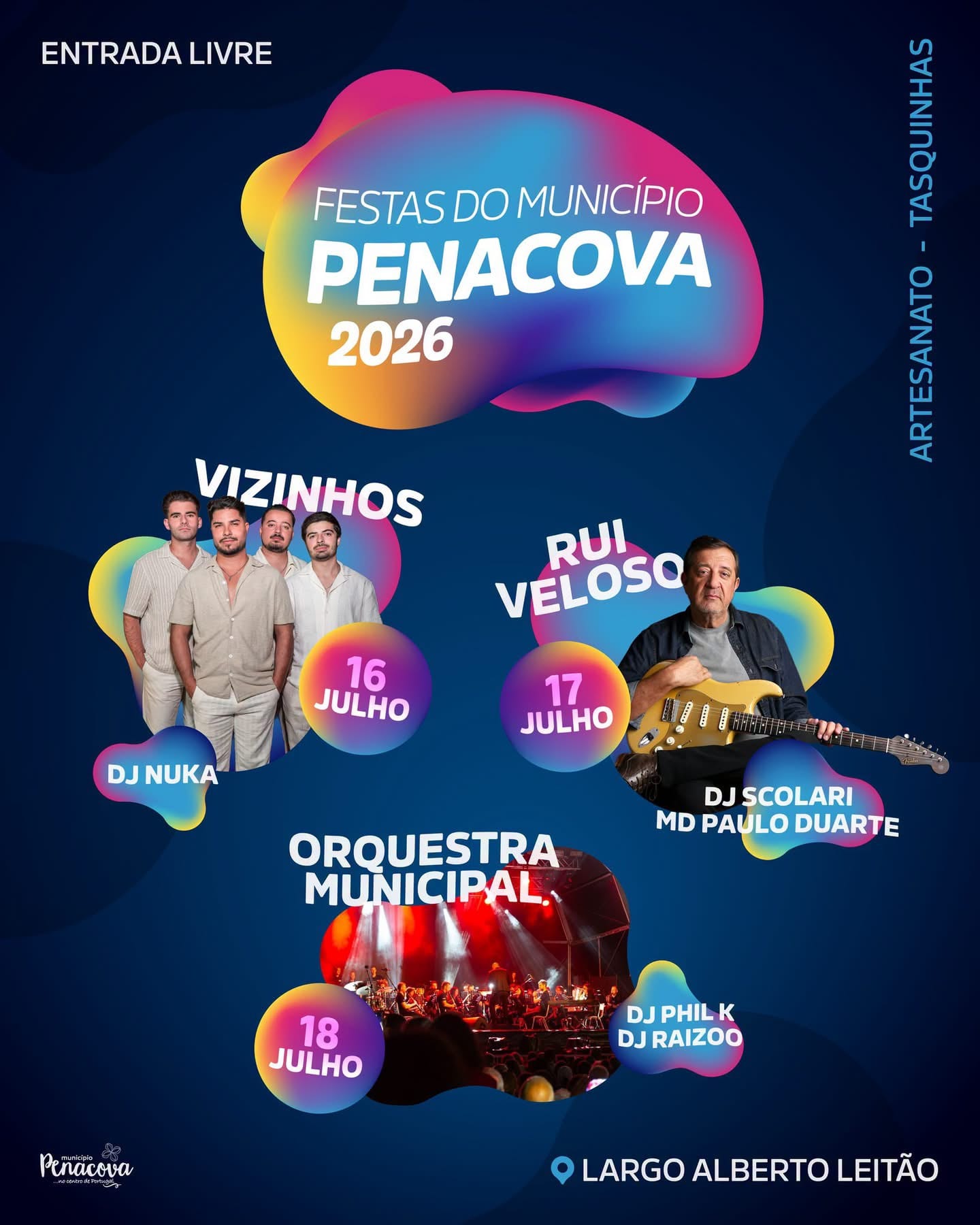 Cartaz de Festas do Município de Penacova