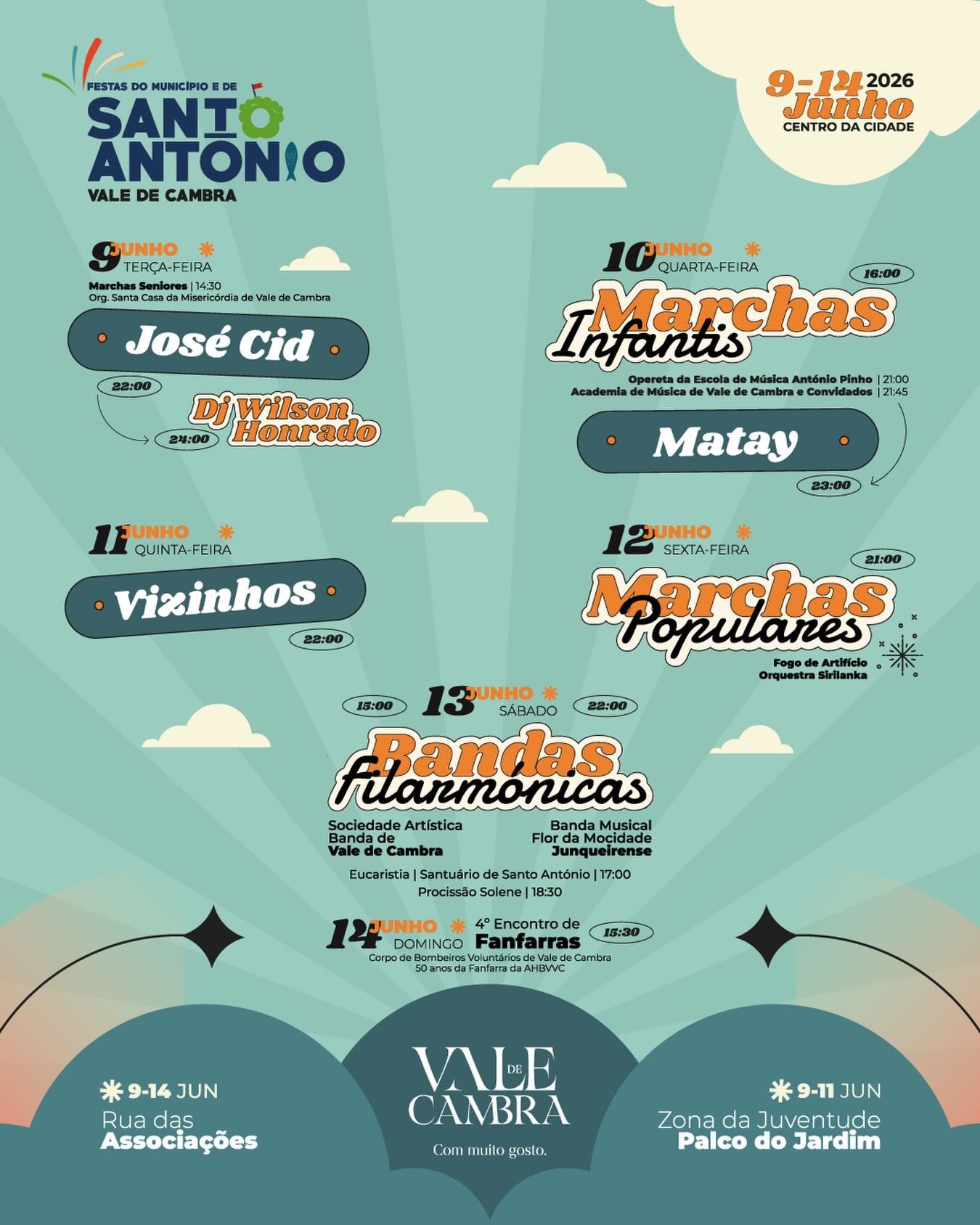 Cartaz de Festas do Município e de S. António