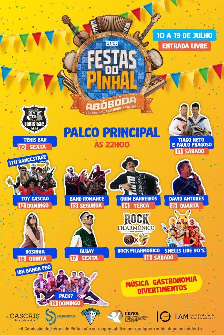 Cartaz de Festas do Pinhal