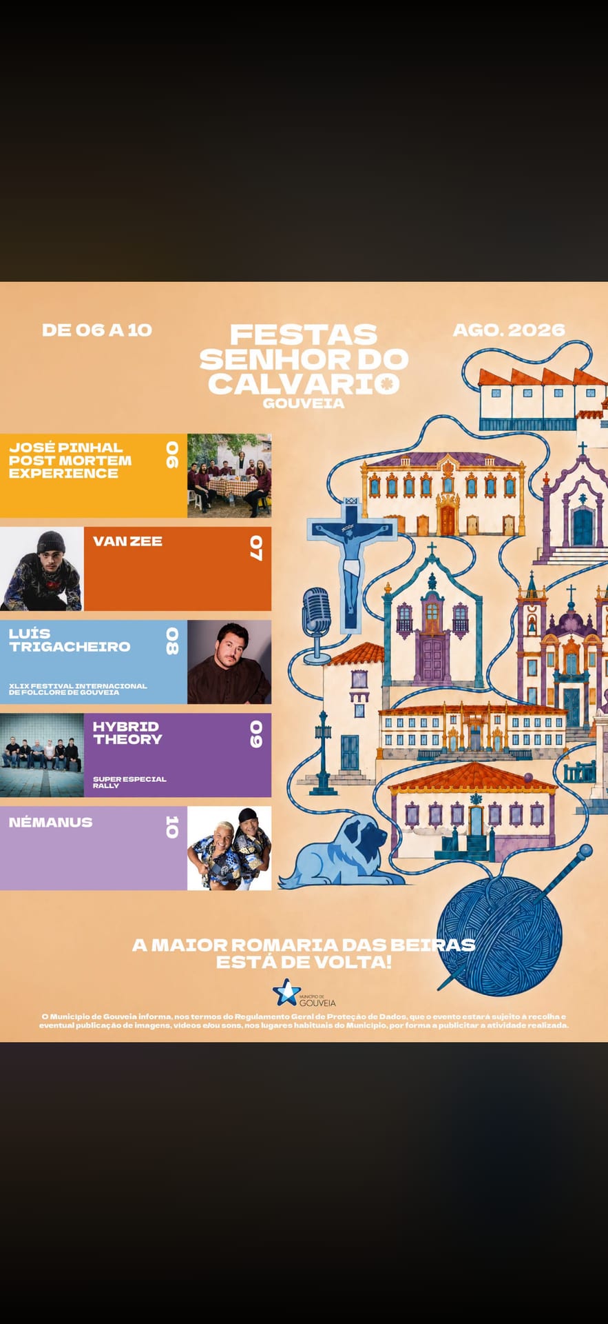 Cartaz de Festas do Senhor do Calvário