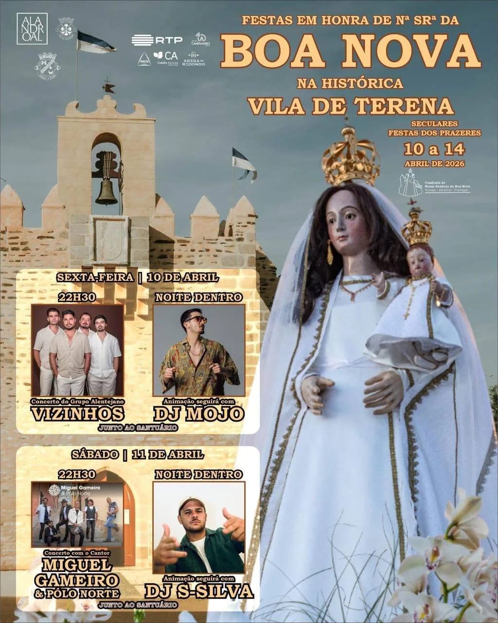Cartaz de Festas em Honra de N.ª Sr.ª da Boa Nova