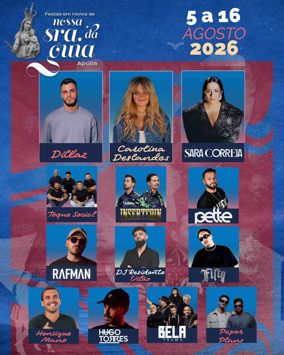 Cartaz de Festas em Honra de N.ª Sr.ª da Guia