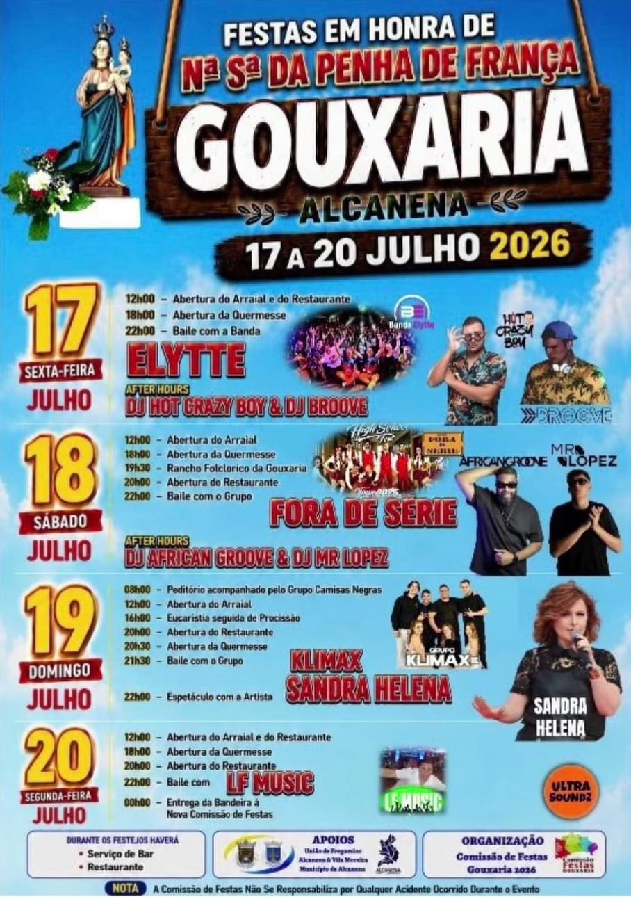 Cartaz de Festas em Honra de N.ª Sr.ª da Penha de França