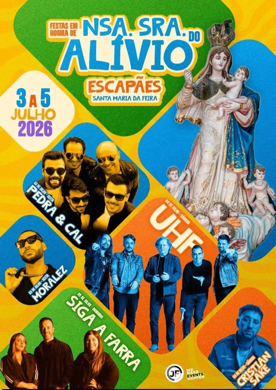 Cartaz de Festas em Honra de N.ª Sr.ª do Alívio