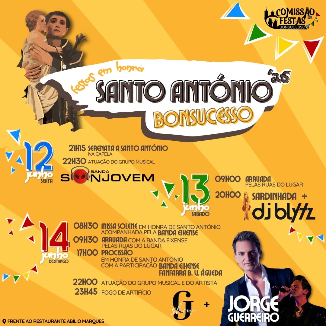 Cartaz de Festas em Honra de Santo António