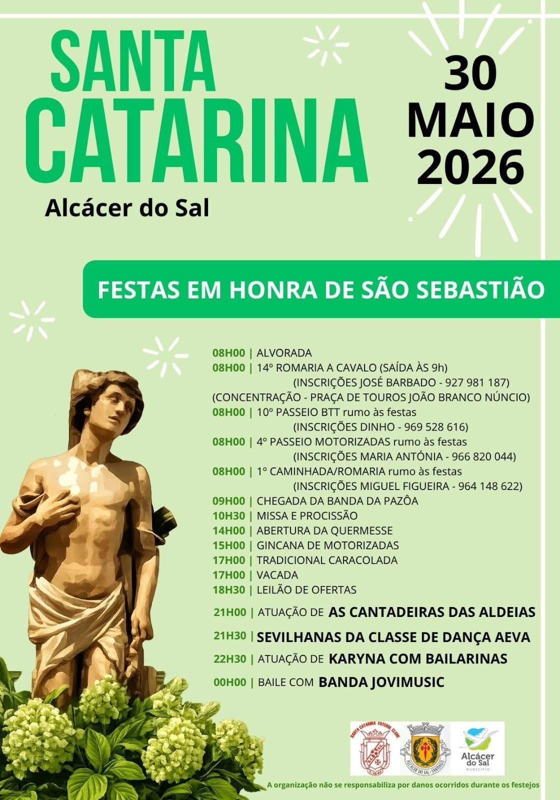 Cartaz de Festas em Honra de São Sebastião