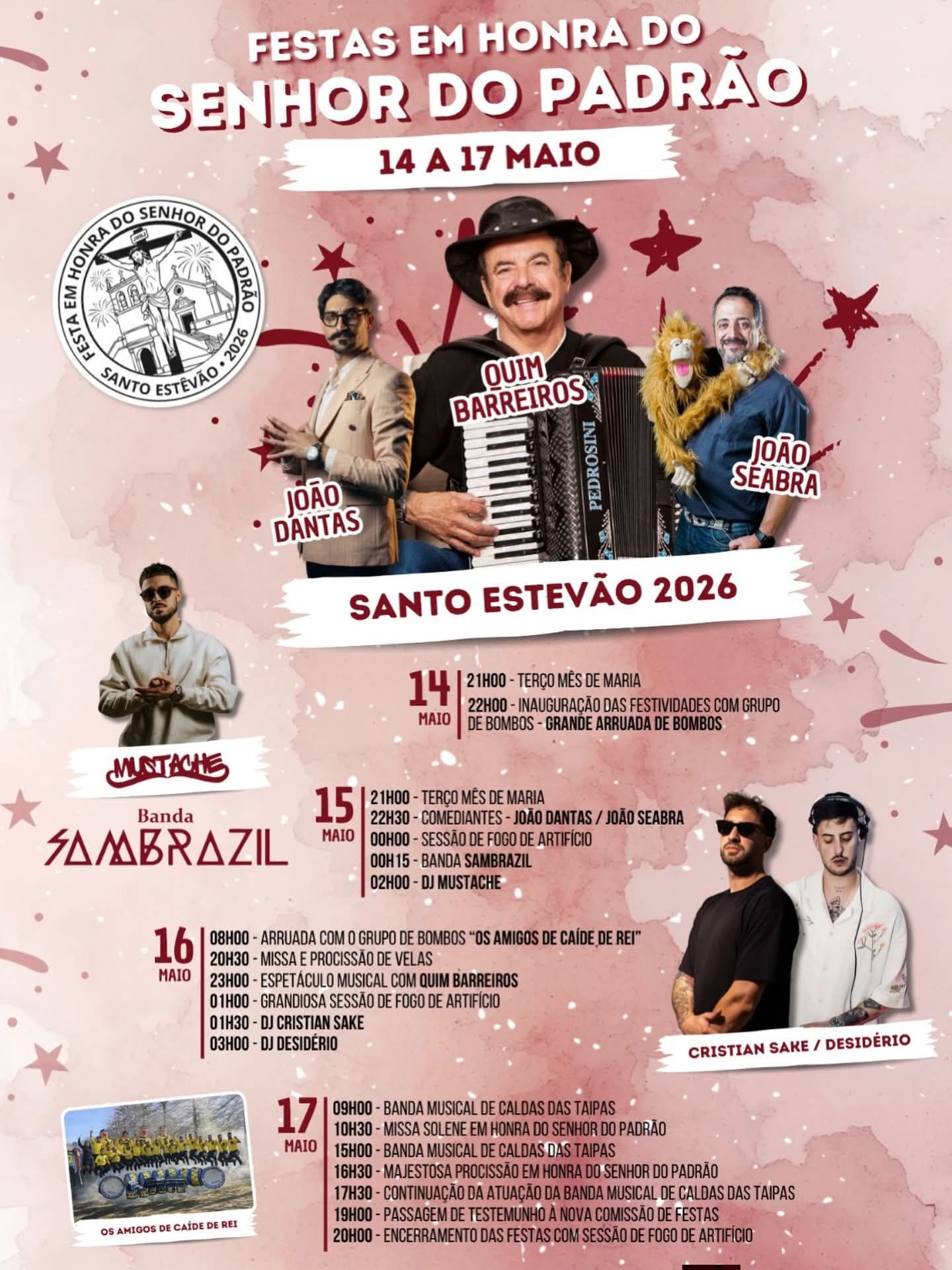 Cartaz de Festas em Honra do Senhor do Padrão