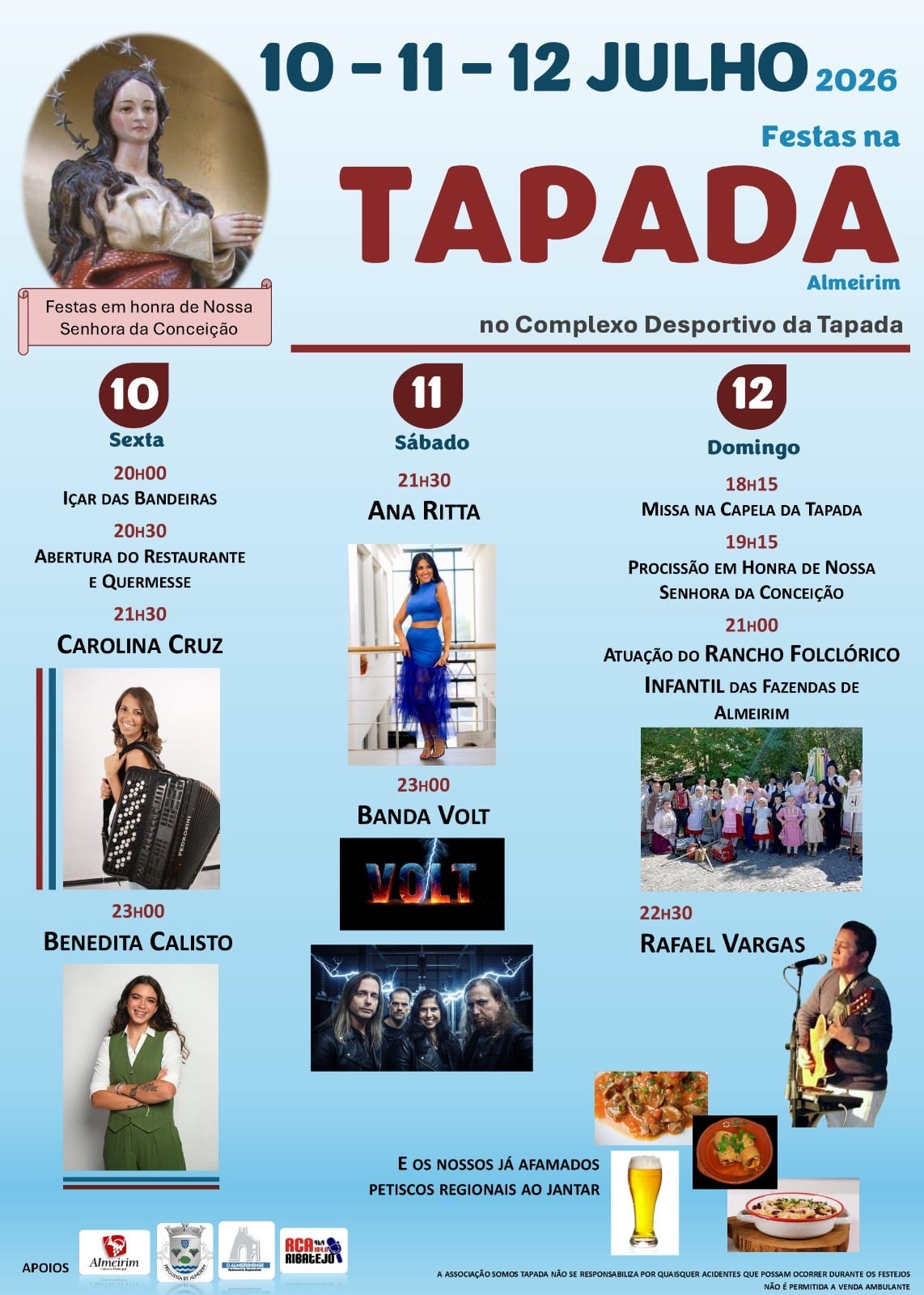 Cartaz de Festas na Tapada