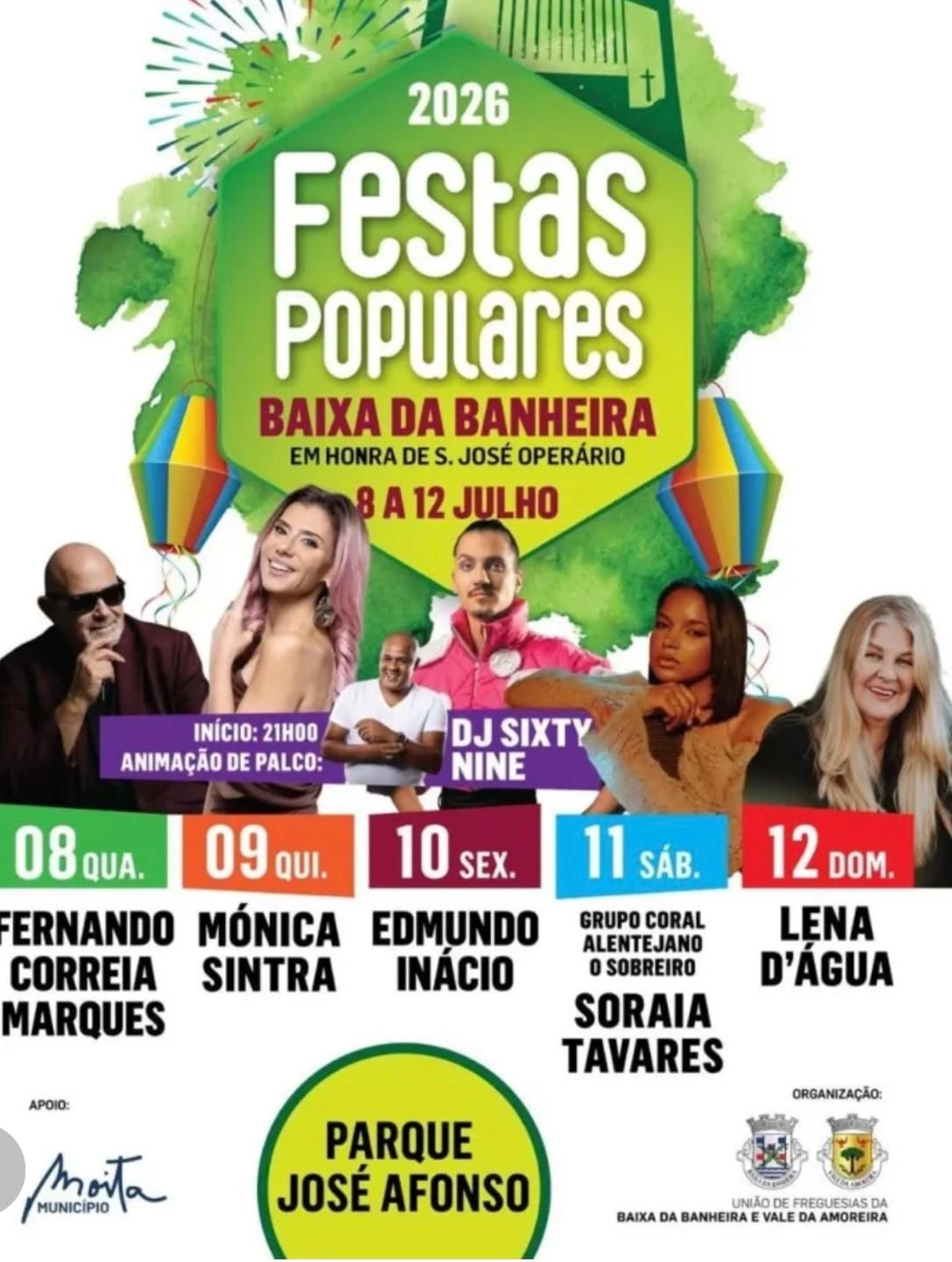 Cartaz de Festas Populares