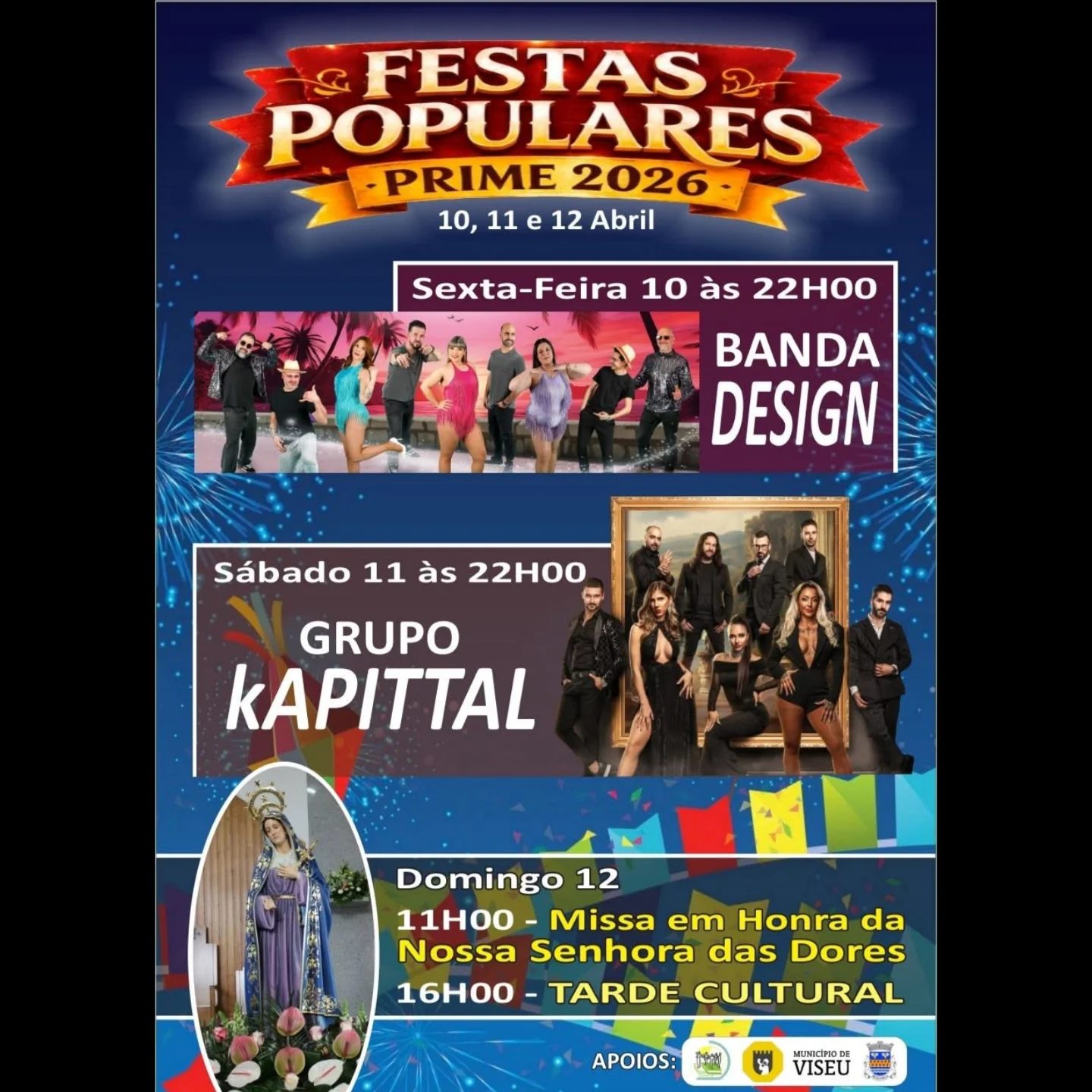 Cartaz de Festas Populares de Prime